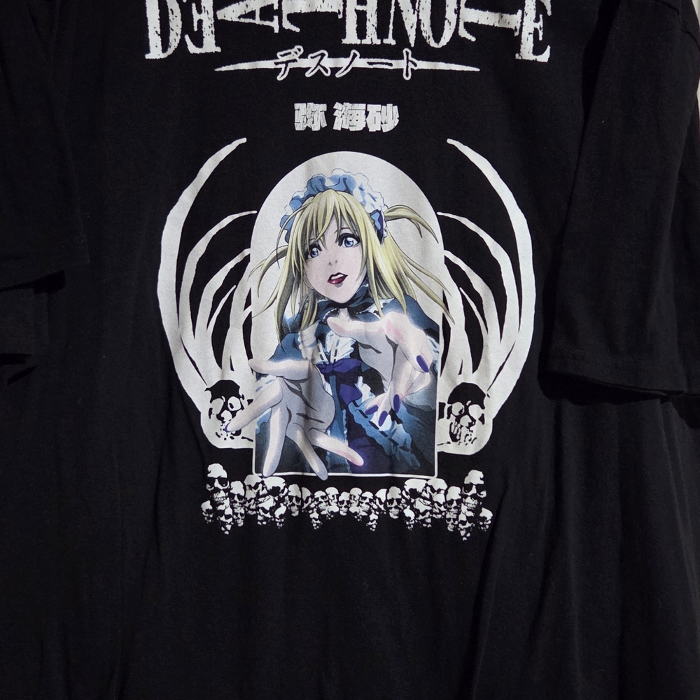 Black Anime Graphic T-Shirt